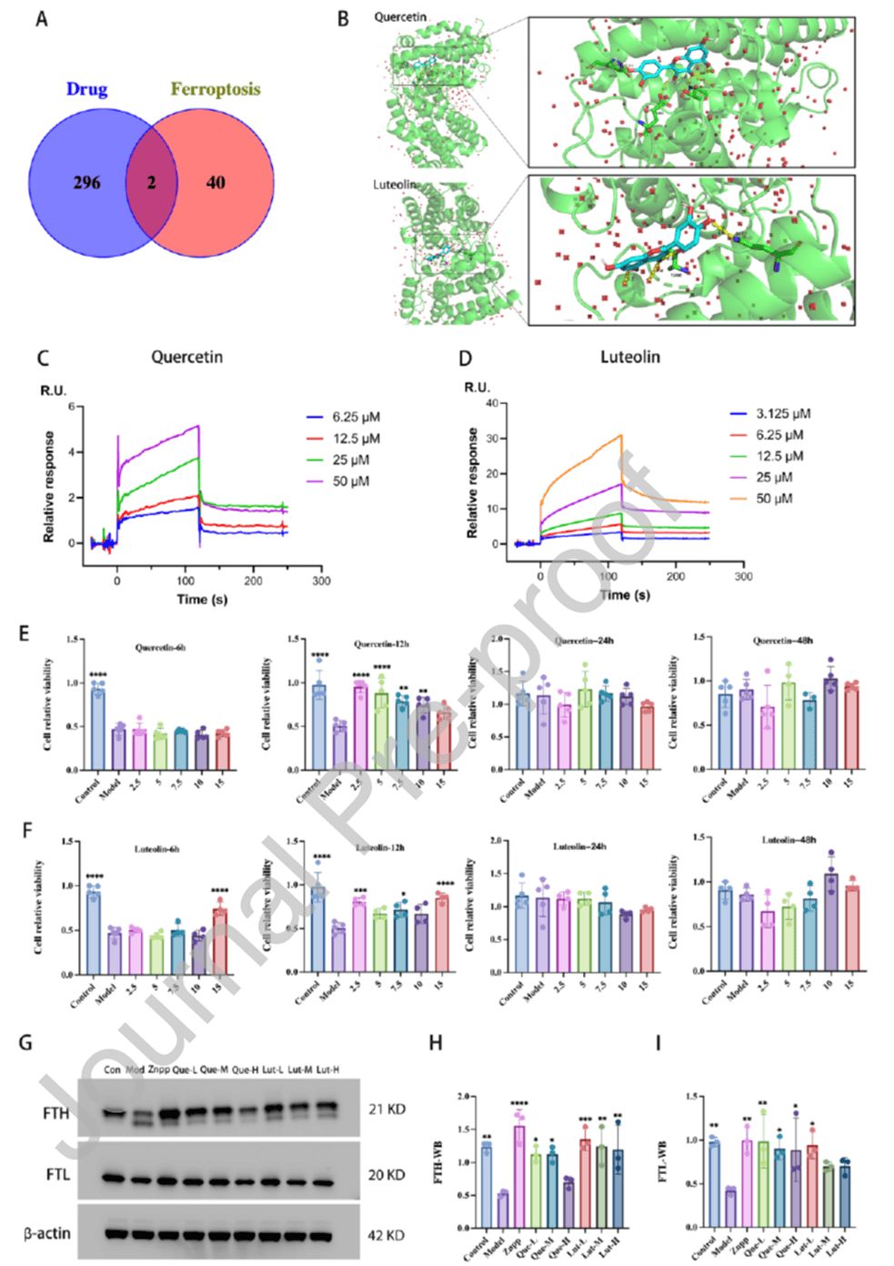 Molecular docking and in vitro validation experiments of Naozhenning active components