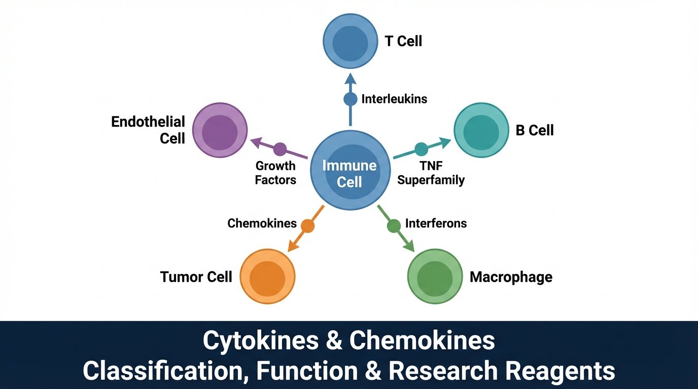 Cytokines and Chemokines: Classification, Function, and Research Tools