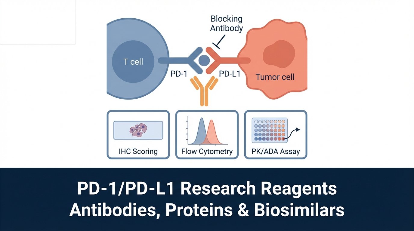 PD-1/PD-L1 Antibodies & Proteins: Research Reagents for Immune Checkpoint Studies