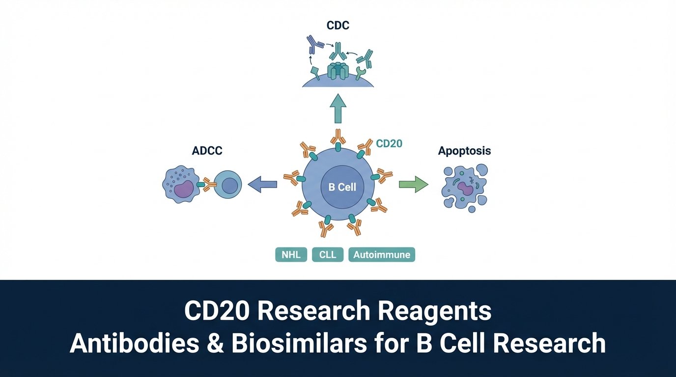 CD20 Antibodies & Proteins: Research Tools for B Cell Lymphoma and Autoimmune Disease