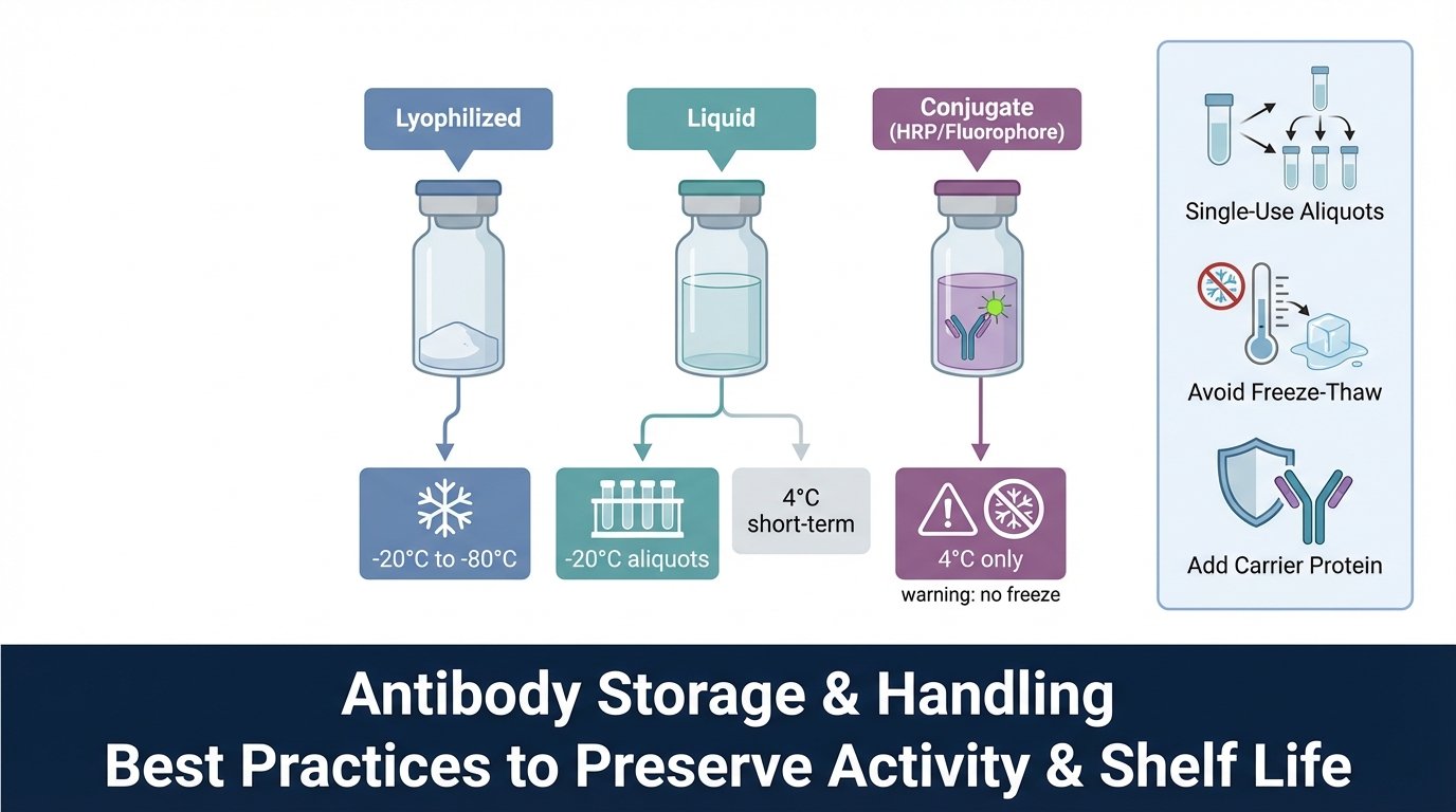 Antibody Storage and Handling: Best Practices for Maximizing Shelf Life
