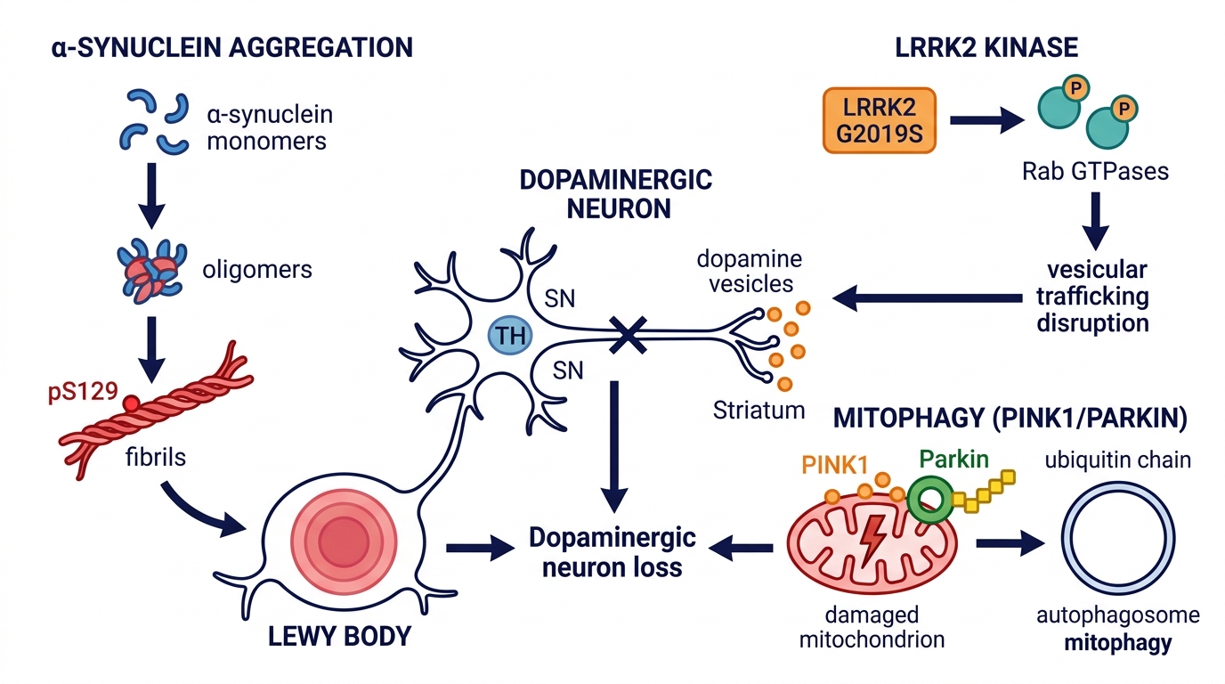 Parkinson’s Disease Research Reagents - key pathogenic pathways and research targets