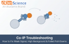 Co-IP Troubleshooting: How to Fix Weak Signal, High Background, and Failed Pull-Downs