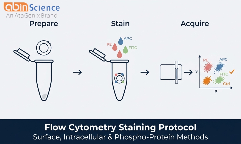Flow Cytometry Staining Protocol: Surface, Intracellular & Phospho-Protein Methods