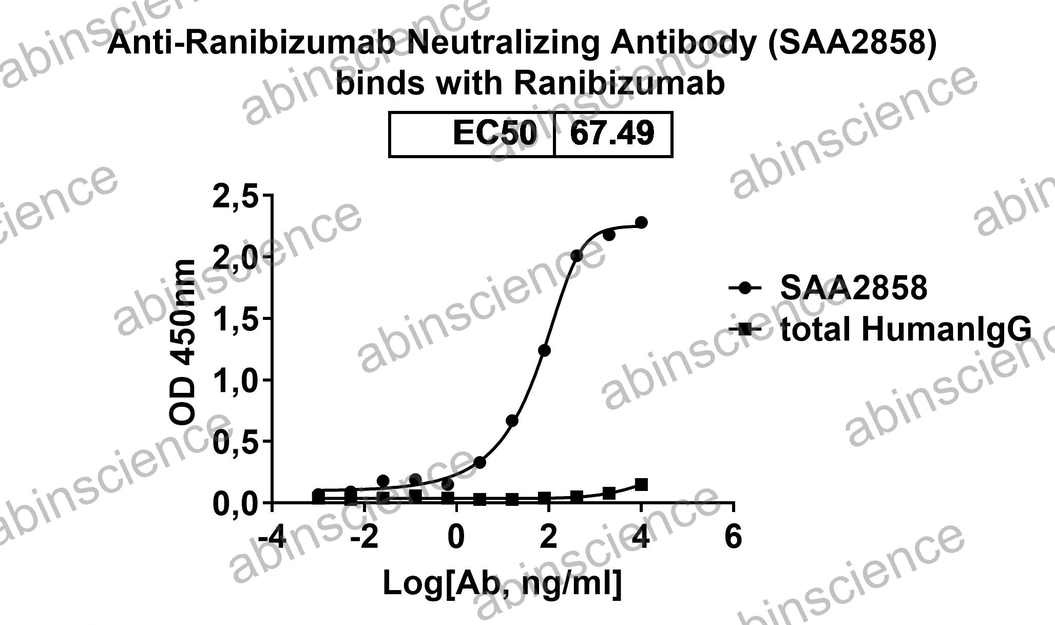 Anti-Ranibizumab Neutralizing Recombinant Antibody (SAA2858)