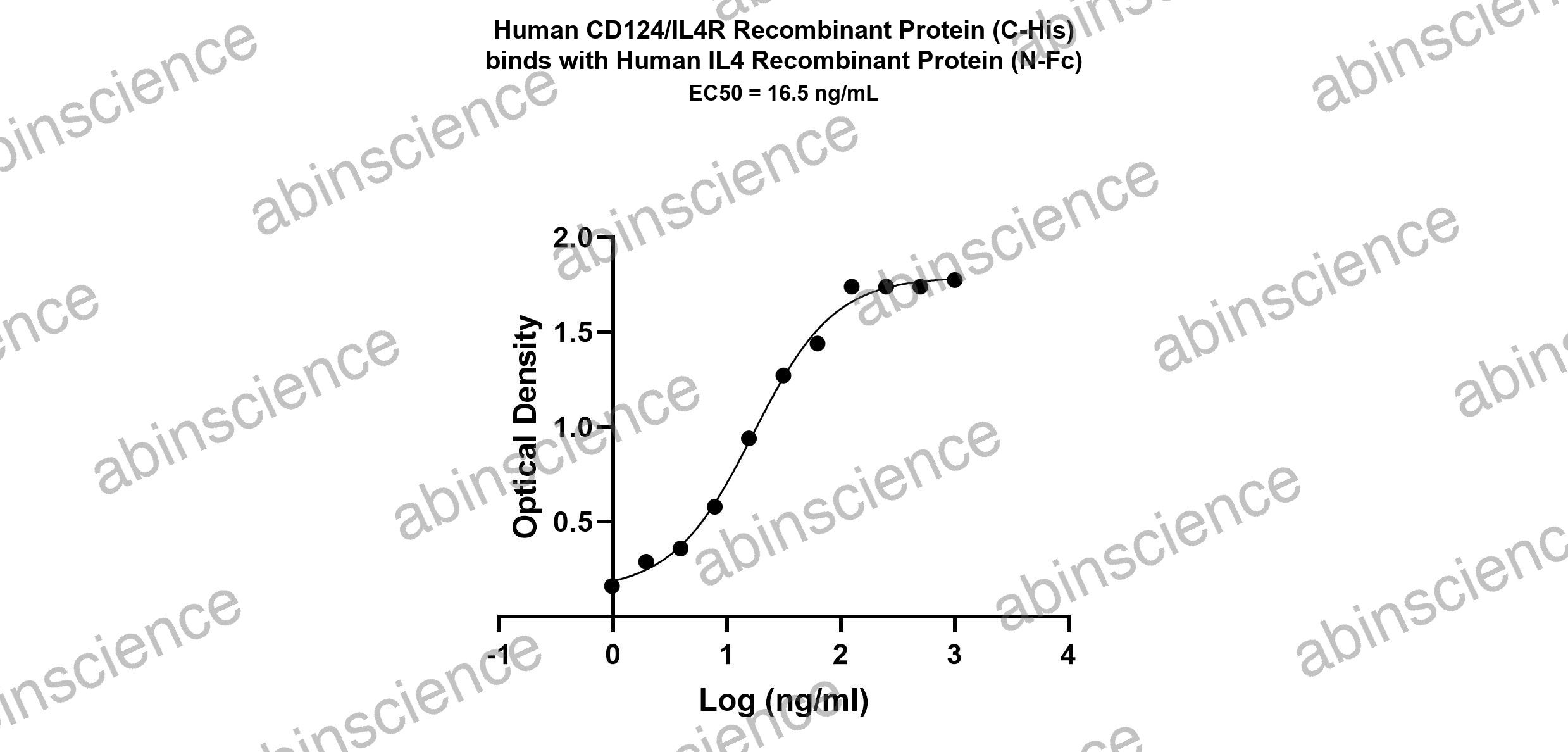 Human IL-4R alpha Recombinant Protein (C-His)