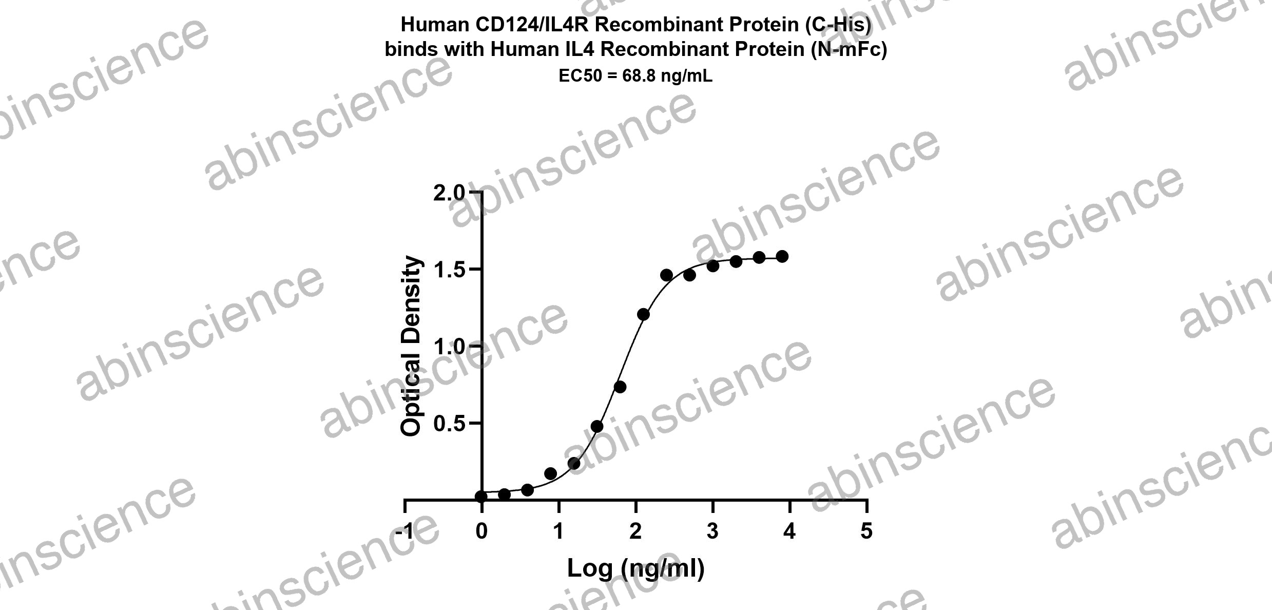 Human IL-4R alpha Recombinant Protein (C-His)